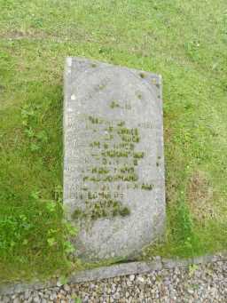 First engraved slab on ground next to Colliery Disaster Memorial in York Hill Cemetery July 2016